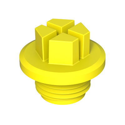 Threaded plug for Metric, UN and UNF threads DT