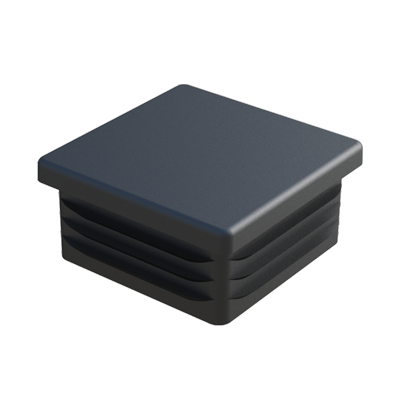 Our standard ribbed inserts for square tubes are made in LDPE (low density polyethylene) and are available for a wide range of measurements.