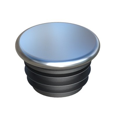 Round reinforced tube insert with metal sheet LGLM