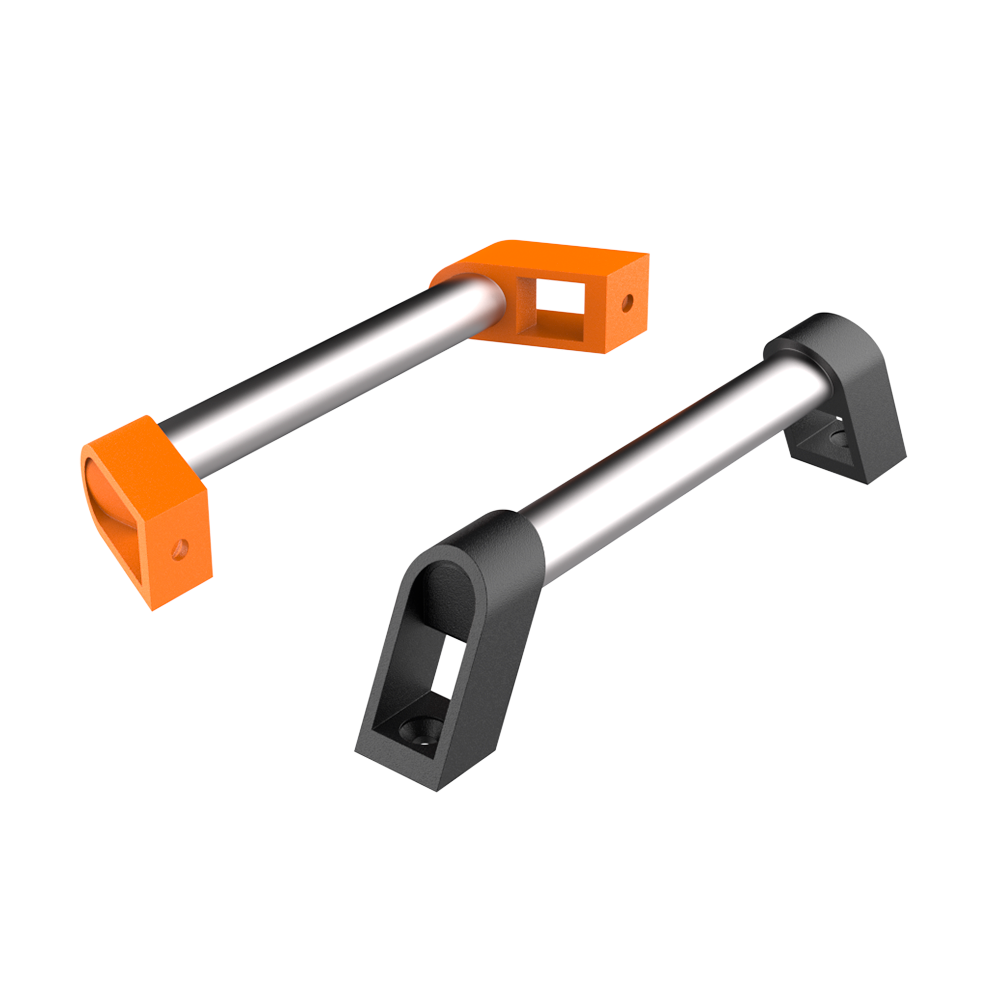 Stand-off aluminium handle LHGB