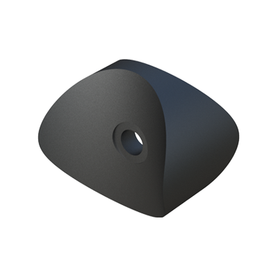 Saddle washer-spacer for round tube LTSS