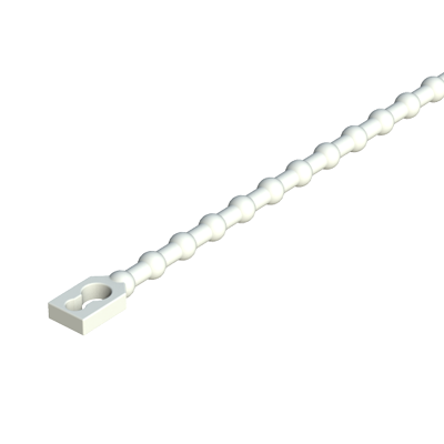 Reusable beaded tie MBBA