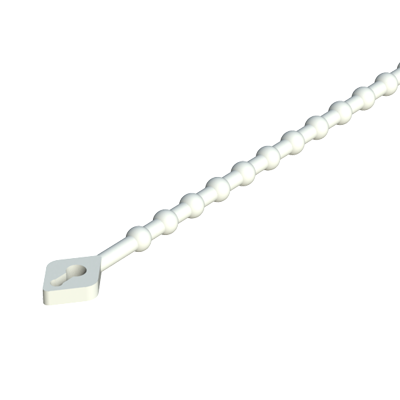 Reusable beaded tie MBBB