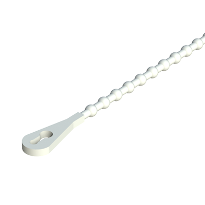 Reusable beaded tie MBBC