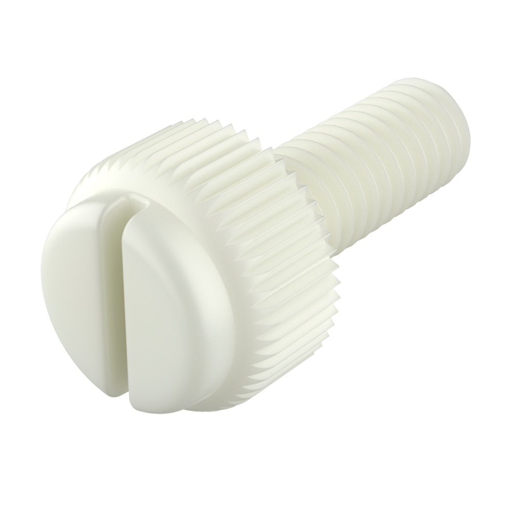 <p>MTCER screws are made of <strong>PA66</strong>, a high-quality technical thermoplastic that combines excellent mechanical strength, good thermal stability, and suitable chemical resistance. They are a lightweight and reliable alternative to metal screws in many industrial applications.</p>

<p><strong>Main properties</strong><br>
&bull; <strong>Thermal:</strong> PA66 up to 100 °C<br>
&bull; <strong>Mechanical:</strong> high strength and good dimensional stability<br>
&bull; <strong>Chemical:</strong> good resistance to oils, greases, hydrocarbons, and common solvents</p>

<p><strong>Advantages over metal screws</strong><br>
&bull; Lower weight without compromising strength<br>
&bull; Corrosion-proof, even in harsh environments<br>
&bull; Electrically and thermally insulating<br>
&bull; Non-magnetic, non-conductive, and spark-free<br>
&bull; Dampens vibrations and reduces noise<br>
&bull; Less maintenance and greater durability under adverse conditions</p>

<p>Ideal for sectors such as electrical, electronics, automotive, construction, HVAC, and general industry.</p>