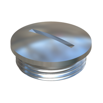 Threaded plug with metric and PG threads PRTT